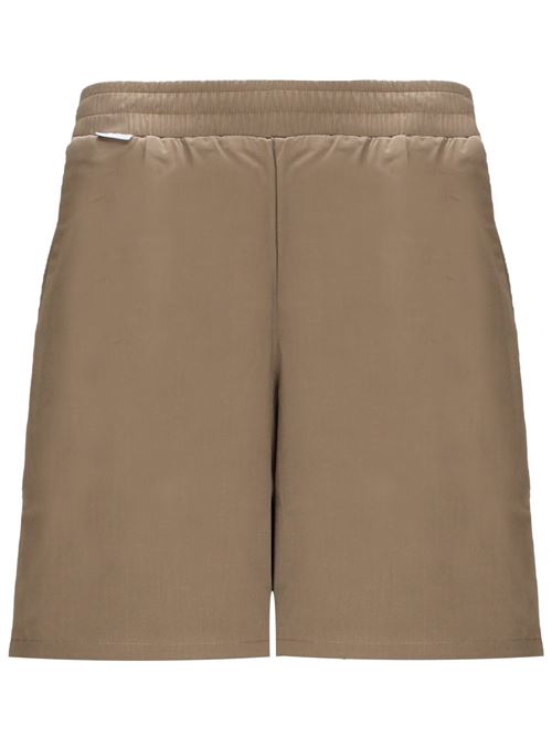 Brown short Family first | PSS2407BEIGE